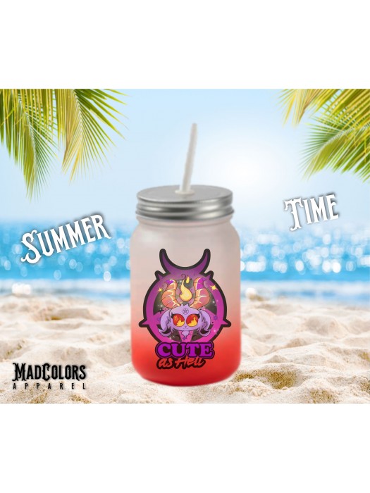 СТЪКЛЕНА ЧАША БУРКАН Cult As Hell